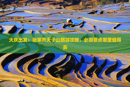 大庆出发：张家界天子山旅游攻略，必游景点哪里值得去