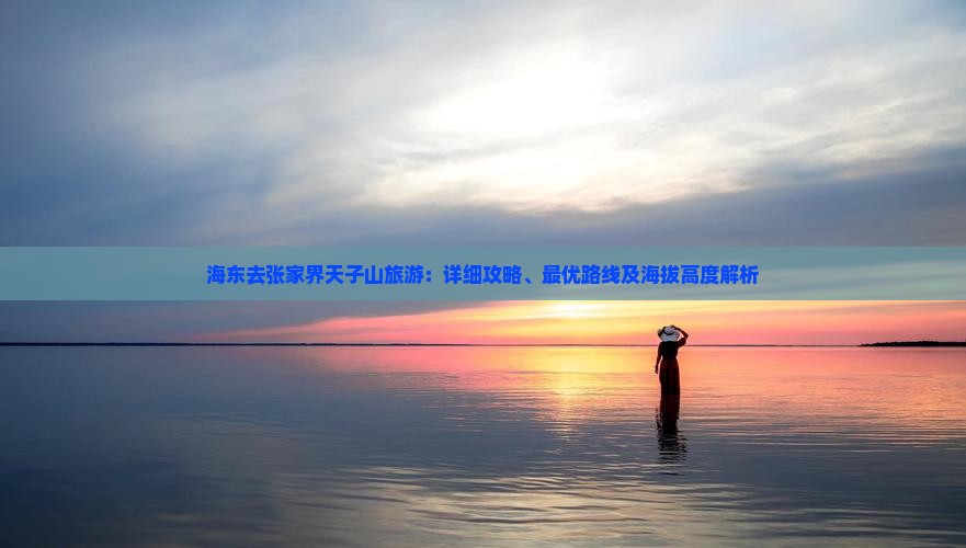 海东去张家界天子山旅游：详细攻略、最优路线及海拔高度解析