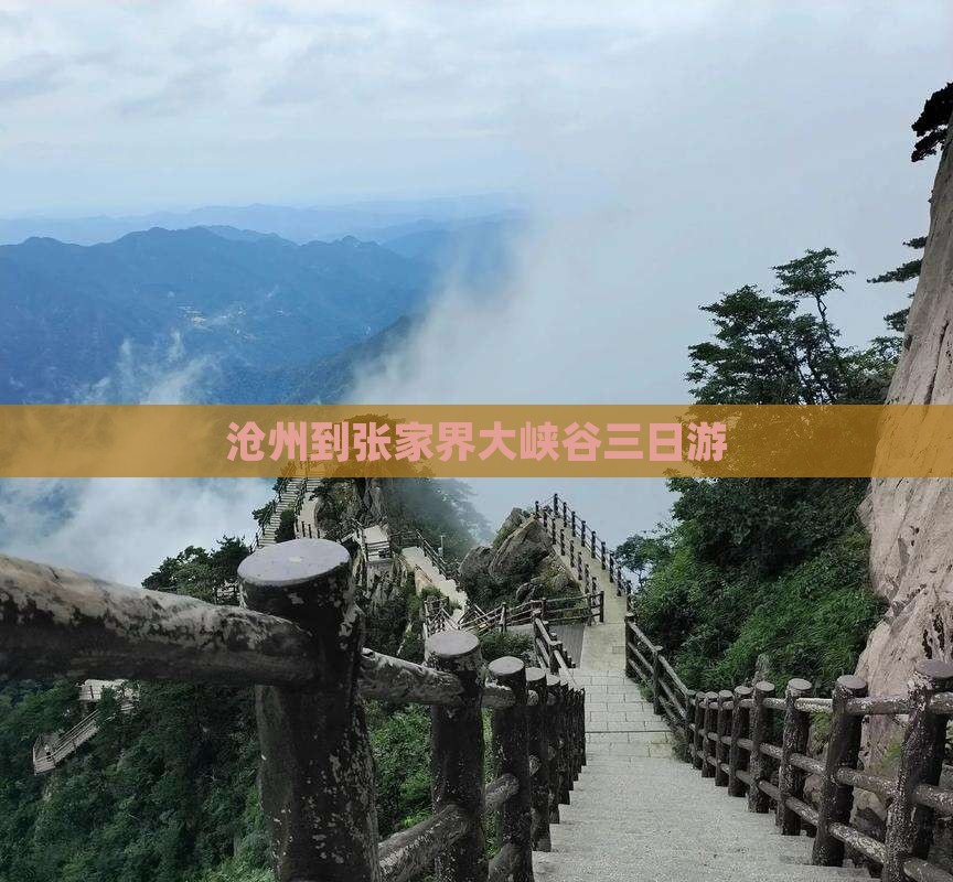 沧州到张家界大峡谷三日游