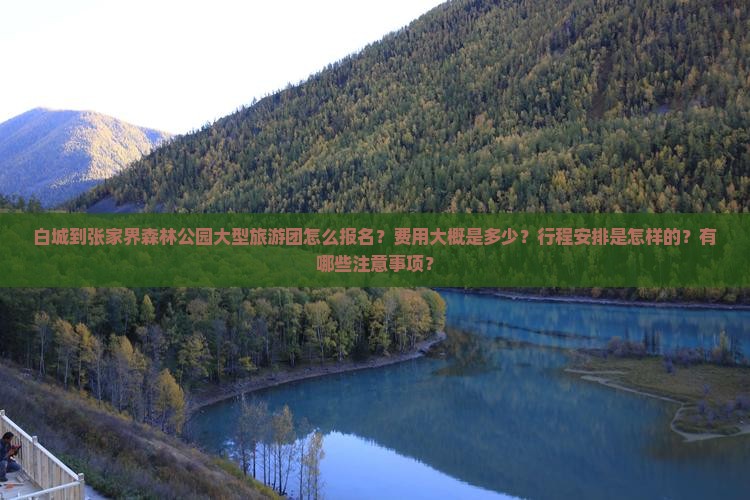 白城到张家界森林公园大型旅游团