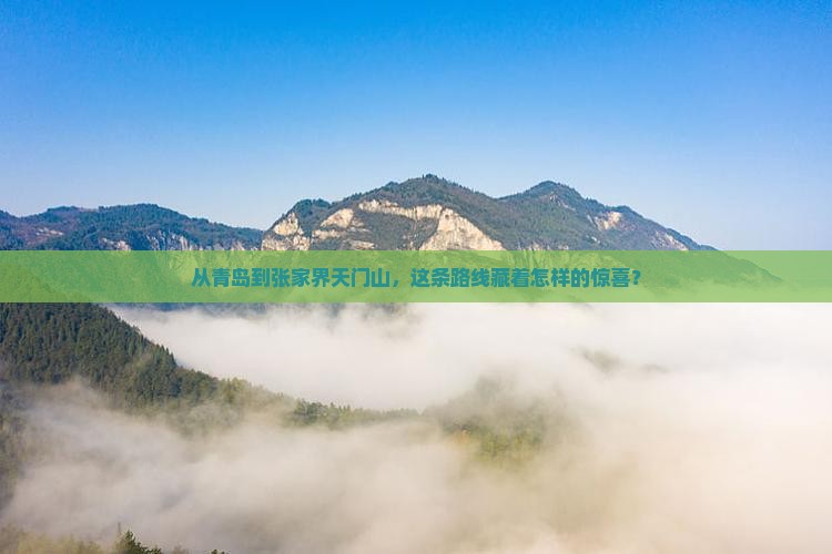 青岛到张家界天门山攻略