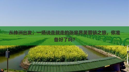 株洲到张家界芙蓉镇自由行
