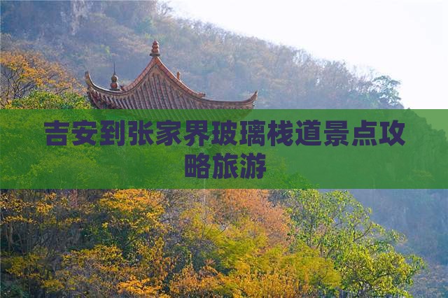 吉安到张家界玻璃栈道景点