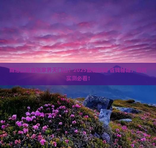 商洛去张家界天门山必去地