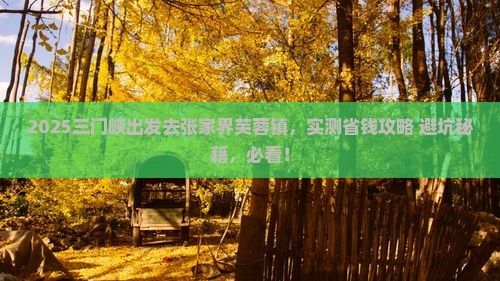 三门峡去张家界芙蓉镇攻略