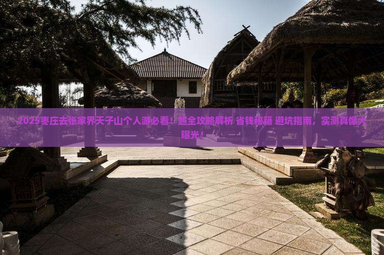 枣庄去张家界天子山个人游