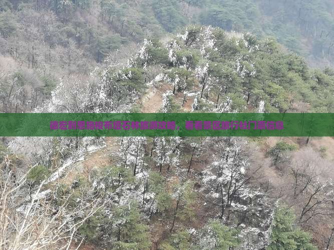 德宏到恩施梭布垭石林旅游攻略，看看景区旅行社门票信息