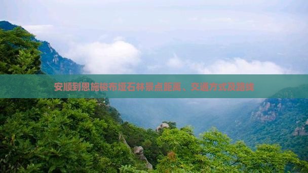 安顺到恩施梭布垭石林景点距离、交通方式及路线