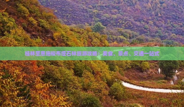 桂林至恩施梭布垭石林旅游攻略：美食、景点、交通一站式