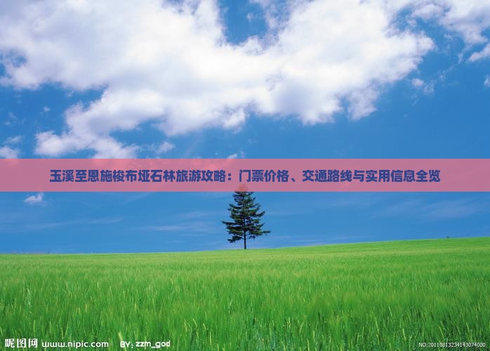 玉溪至恩施梭布垭石林旅游攻略：门票价格、交通路线与实用信息全览