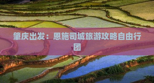 肇庆出发：恩施司城旅游攻略自由行团